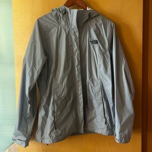 The North Face Womens Gray Raincoat